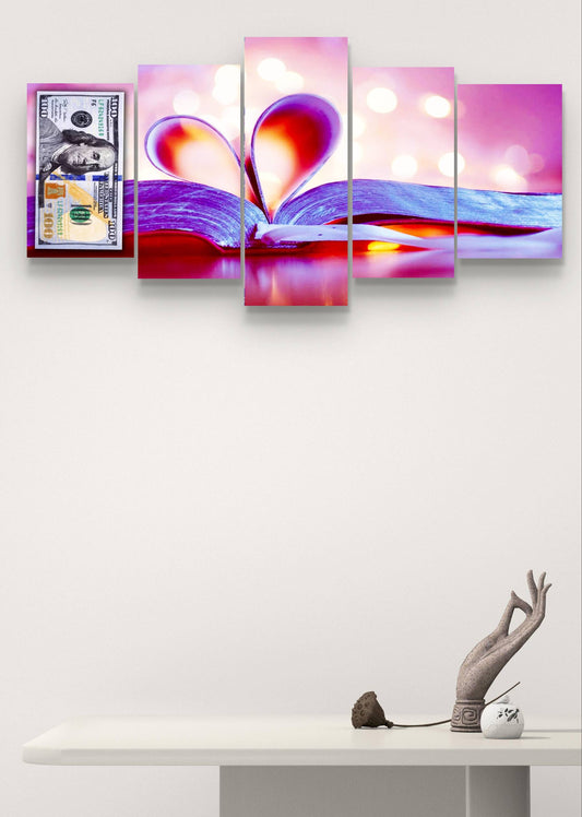 Dollar Abstract Multi-Panel Canvas Wall Art